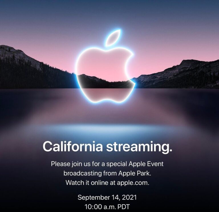 Apple Finally Announces California Streaming Event for 