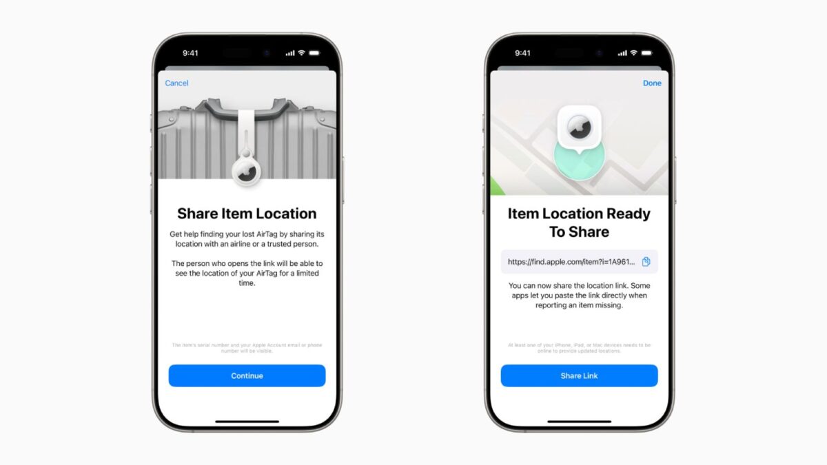 At least 30 airlines now allow for luggage tracking via iOS’ Find My feature